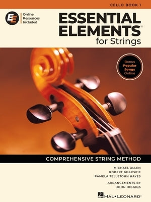 Essential Elements for Strings - Cello Book 1 with Online Resources by Gillespie, Robert