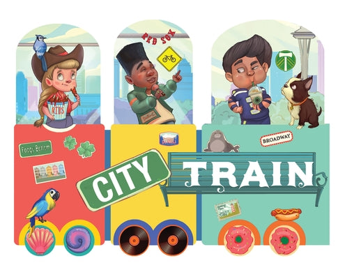City Train: An Activity Board Book by Campisi, Stephanie