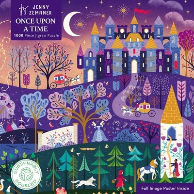 Adult Sustainable Jigsaw Puzzle Jenny Zemanek: Once Upon a Time: 1000-Pieces. Ethical, Sustainable, Earth-Friendly by Flame Tree Studio