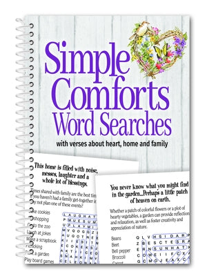 Simple Comforts Word Searches by Product Concept Editors