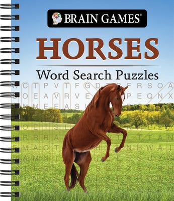 Brain Games - Horses Word Search Puzzles by Publications International Ltd