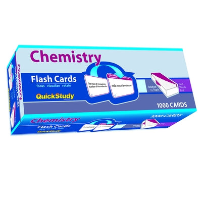 Chemistry Flash Cards: A Quickstudy Reference Tool by Jackson, Mark