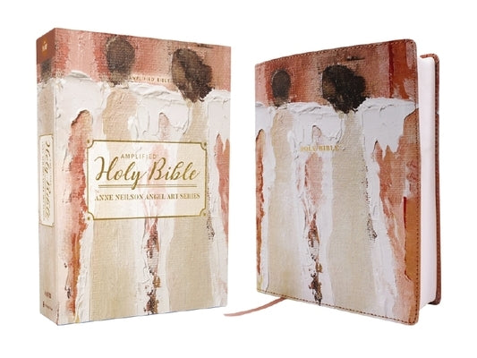 Amplified Holy Bible, Anne Neilson Angel Art Series, Leathersoft, Blush by Neilson, Anne