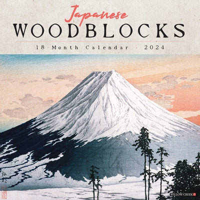 Japanese Woodblocks 2024 12 X 12 Wall Calendar by Willow Creek Press