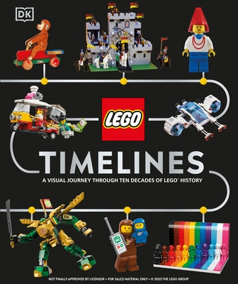 Lego Timelines: A Visual Journey Through Ten Decades of Lego History by Hugo, Simon