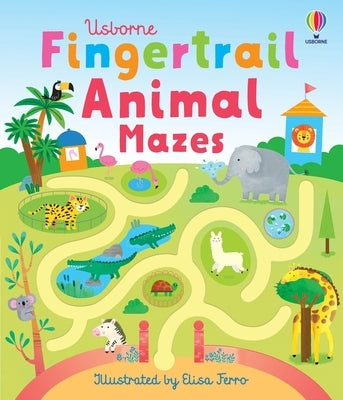 Fingertrail Animal Mazes by Brooks, Felicity