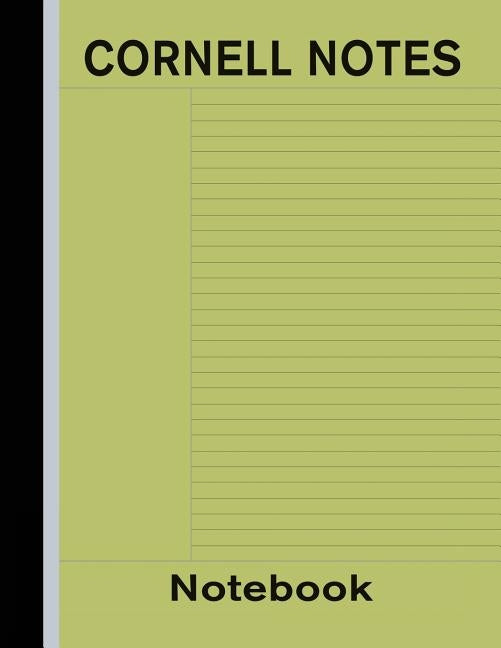 Cornell Notes Notebook: Note Taking Paper - Green by USA, Bizcom