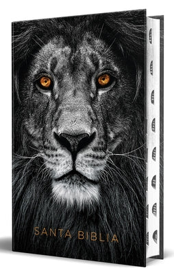 Biblia Rvr 1960 Letra Grande Tamaño Manual, Tapa Dura Leã3n de Juda Con Ã-Ndice / Spanish Bible Rvr 1960 Handy Size Large Print Hardcover Lion of Juda by Reina Valera Revisada 1960