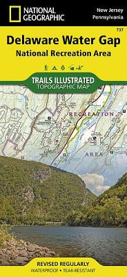 Delaware Water Gap National Recreation Area Map by National Geographic Maps