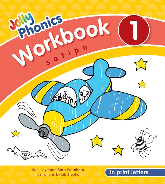 Jolly Phonics Workbook 1: In Print Letters (American English Edition) by Lloyd, Sue