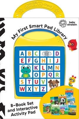 Baby Einstein: My First Smart Pad Library 8-Book Set and Interactive Activity Pad Sound Book Set [With Battery] by Pi Kids