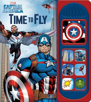 Marvel Captain America: Time to Fly Sound Book [With Battery] by Pi Kids
