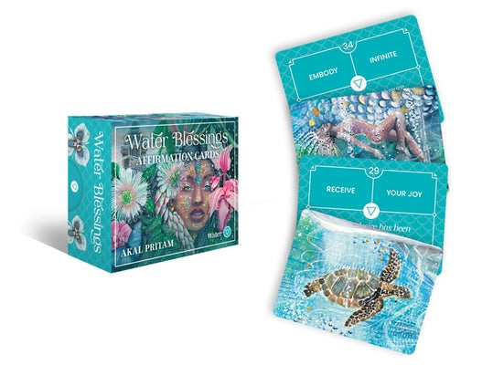 Water Blessings: (40 Full-Color Affirmation Cards) by Pritam, Akal