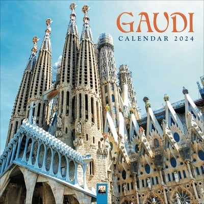 Gaudí Wall Calendar 2024 (Art Calendar) by Flame Tree Studio
