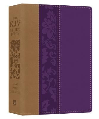 The KJV Study Bible - Large Print [violet Floret] by Barbour Bibles