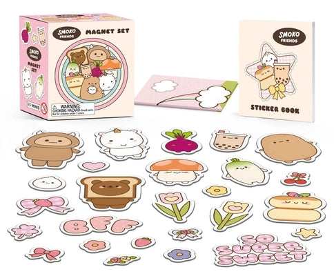 Smoko Friends Magnet Set by Running Press