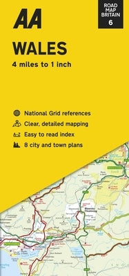 Road Map Britain: Wales by Publishing, Aa