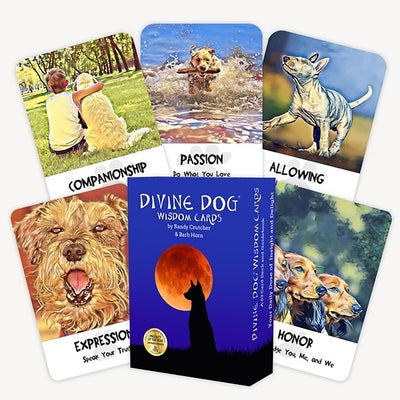 Divine Dog Wisdom Cards: (63 Full-Color Cards and Guidebook) by Crutcher, Randy