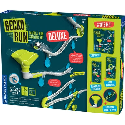 Gecko Run: Marble Run Deluxe Starter Set by Thames & Kosmos