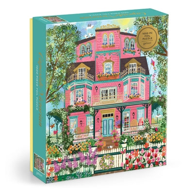 Joy Laforme Capeside Victorian 1000 Piece Foil Puzzle by Galison