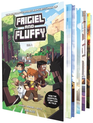 The Minecraft-Inspired Misadventures of Frigiel & Fluffy Vol 1-5 Box Set by Frigiel