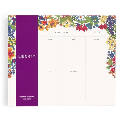 Liberty Margaret Annie Weekly Notepad by Galison