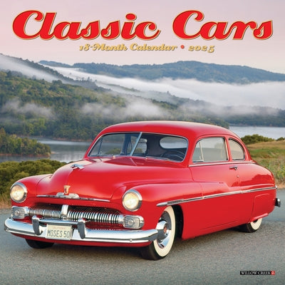 Classic Cars 2025 7 X 7 Mini Wall Calendar by Willow Creek Press