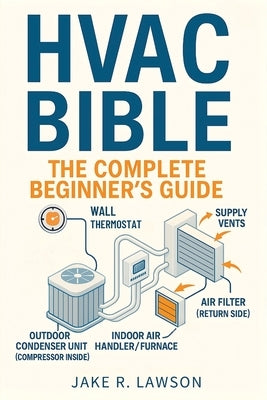 HVAC Bible: The Complete Beginner's Guide: Master HVAC Systems with Visual Guides, Step-by-Step Lessons, Troubleshooting, Maintenance, and Certificati by Lawson, Jake R.