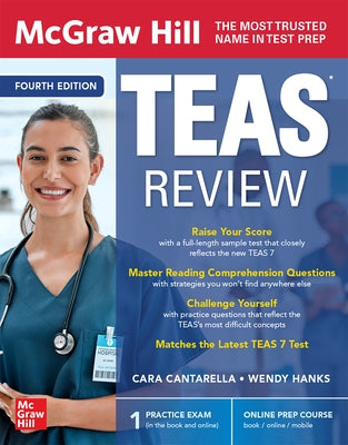 McGraw Hill Teas Review, Fourth Edition by Hanks, Wendy