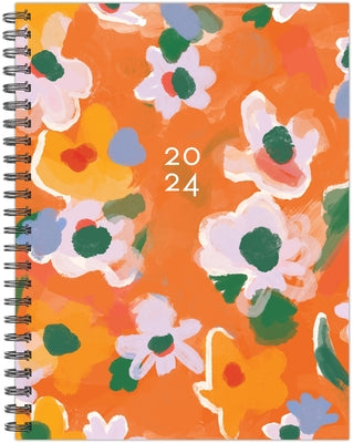 Poppies 2024 6.5 X 8.5 Softcover Weekly Planner by Willow Creek Press