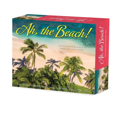 Ah, the Beach! 2024 6.2 X 5.4 Box Calendar by Willow Creek Press