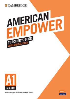 American Empower Starter/A1 Teacher's Book with Digital Pack by Godfrey, Rachel