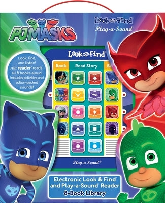 Pj Masks: Electronic Reader and 8-Book Library [With Battery] by Platek, Jon