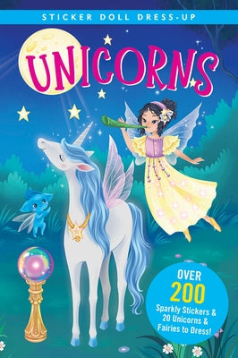 Unicorns Sticker Doll Dress-Up Book by Beilenson, Hannah