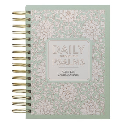 Daily Through the Psalms: A 365-Day Creative Journal by Christian Art Gifts