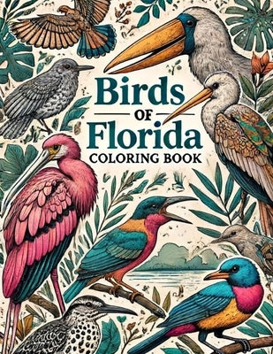 Birds of Florida Coloring Book by Martin, Jon