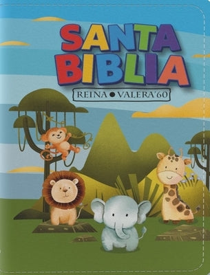 Biblia Rvr 1960 Bolsillo Para Ni?os Animales Vinilo Con Cierre (Bible Rvr 1960 Pocket Size Children Animals Vinyl with Zipper (Spanish Edition) by Reina Valera 1960