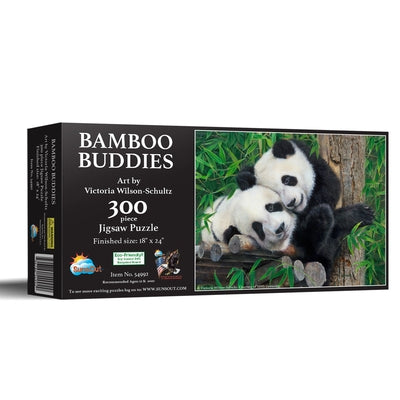 Bamboo Buddies 300 PC Puzzle by Warner, Val