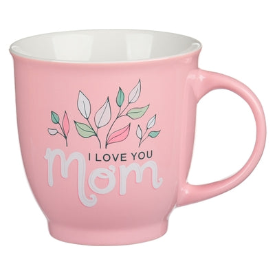 Christian Art Gifts Large Ceramic Inspirational Coffee & Tea Mug for Mothers: I Love You, Mom, Microwave/Dishwasher Safe Lead/Cadmium Free Encouraging by Christian Art Gifts