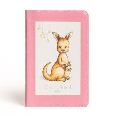 CSB Great and Small Bible, Pink Leathertouch: A Keepsake Bible for Babies by Csb Bibles by Holman