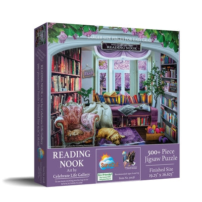 Reading Nook 500 PC Puzzle by Celebrate Life Gallery