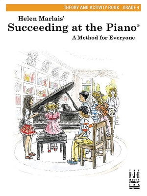 Succeeding at the Piano, Theory and Activity Book - Grade 4 by Marlais, Helen