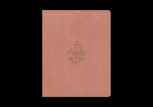 ESV Single Column Journaling Bible (Trutone, Blush Rose, Wildflower Design) by Esv Bibles