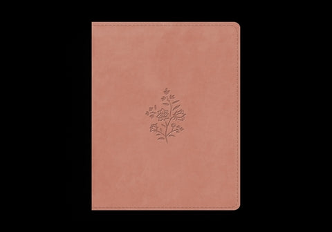 ESV Single Column Journaling Bible (Trutone, Blush Rose, Wildflower Design) by Esv Bibles