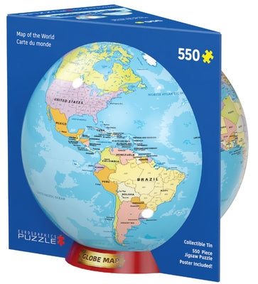 Map of the World Tin by Eurographics