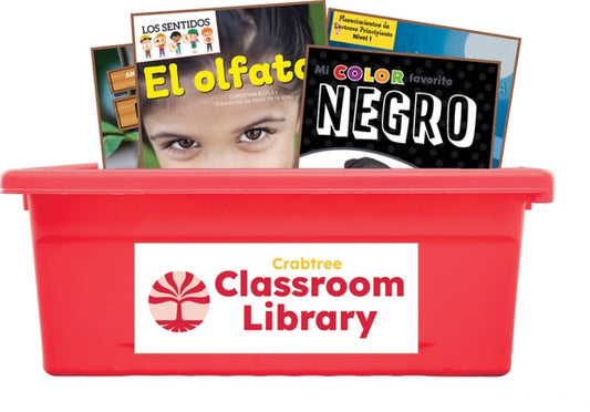 First Grade 50 Book Spanish Classroom Library by Crabtree and Publishing, Seahorse