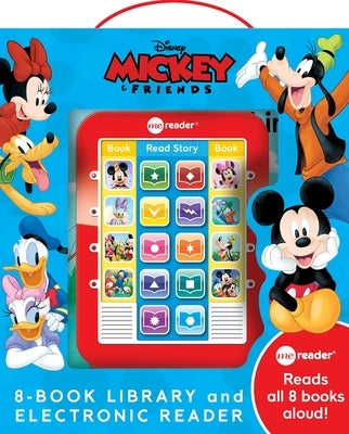 Disney Mickey and Friends: Me Reader 8-Book Library and Electronic Reader Sound Book Set [With Battery] by Pi Kids