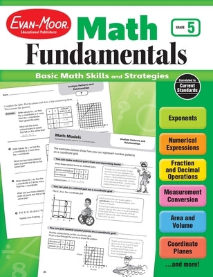 Math Fundamentals, Grade 5 Teacher Resource by Evan-Moor Educational Publishers