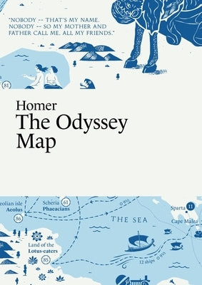 Homer: The Odyssey Map by Thelander, Martin