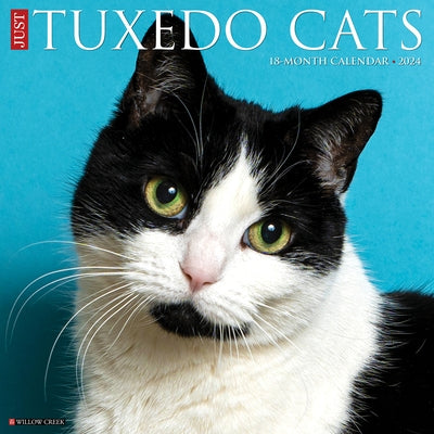 Just Tuxedo Cats 2024 12 X 12 Wall Calendar by Willow Creek Press